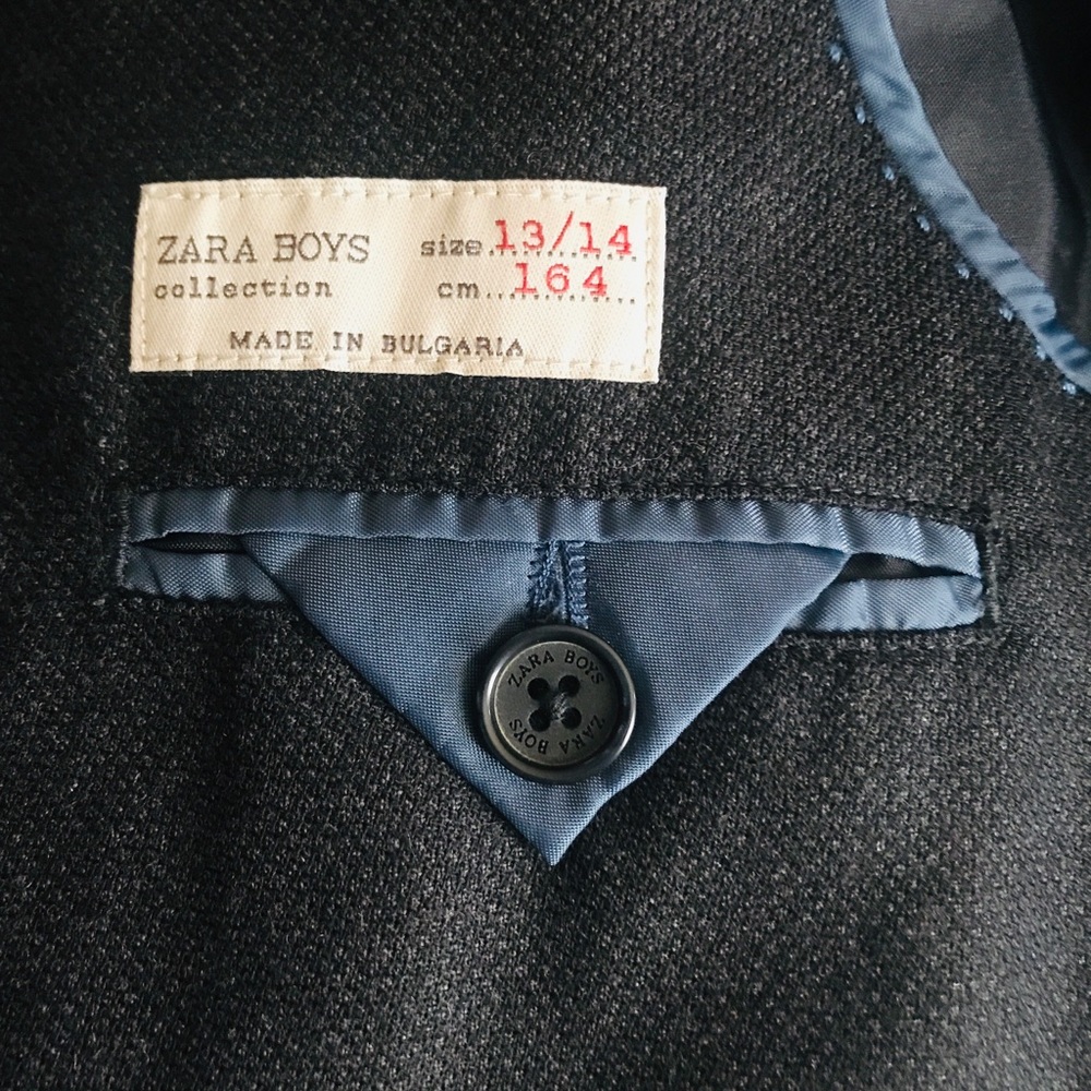 Zara wool kids Blazer - Picture 9 of 11